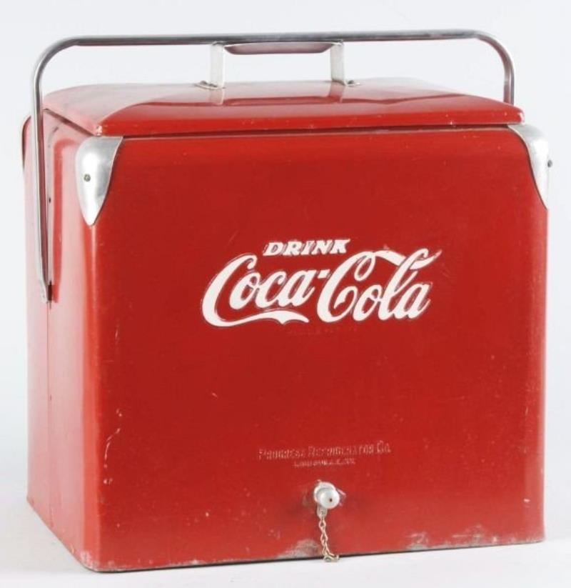1950s Coca-Cola Picnic Cooler.