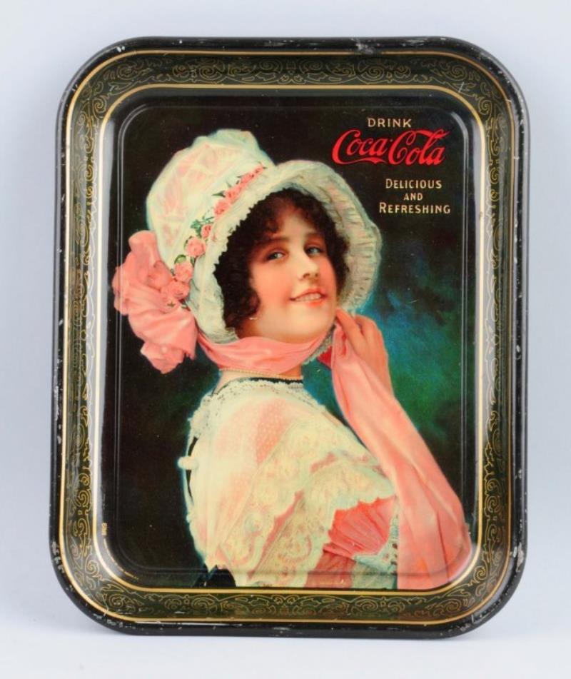 1914 Coca Cola Advertising Tray..