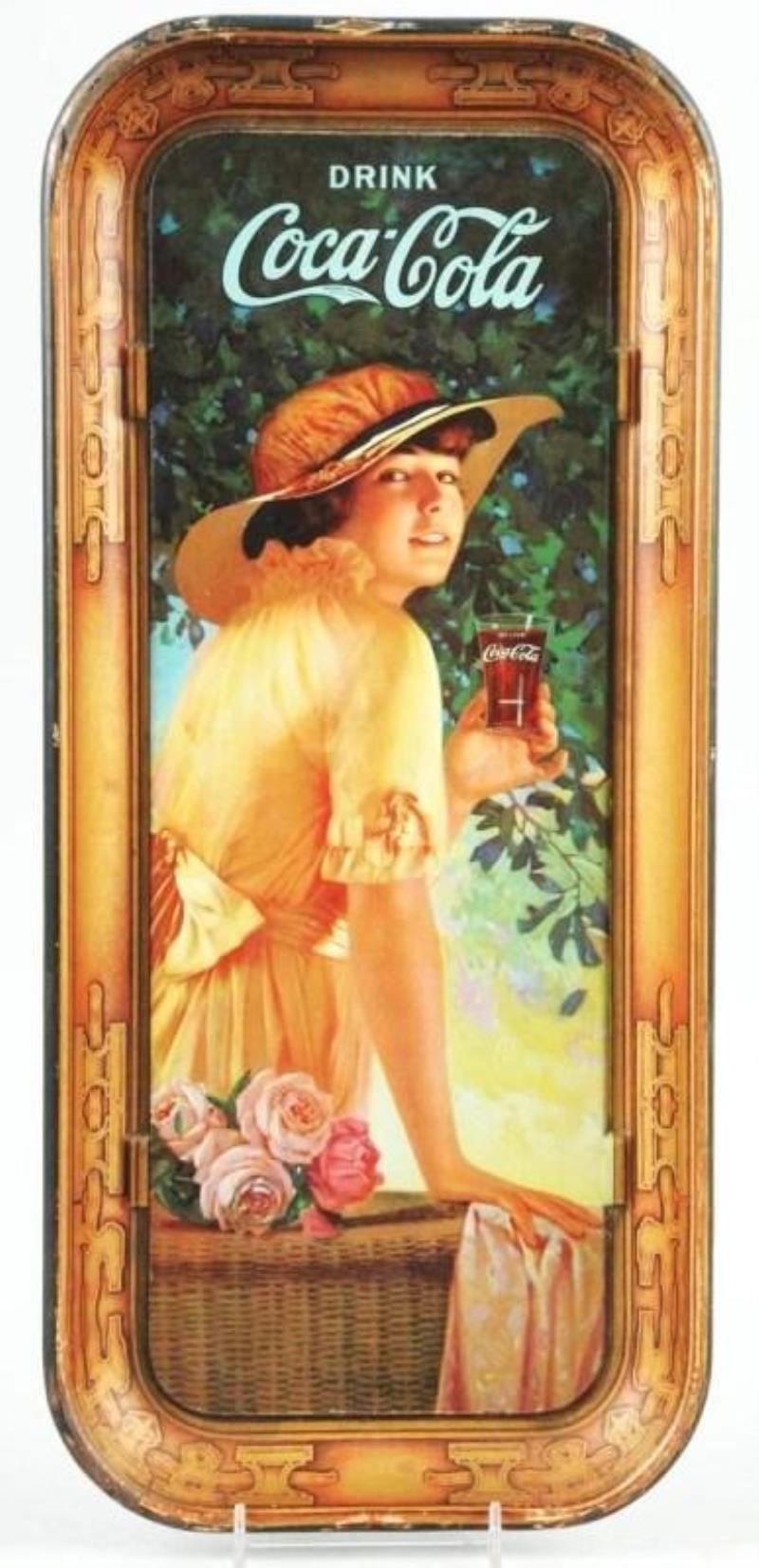 1916 Coca-Cola Vertical Serving Tray