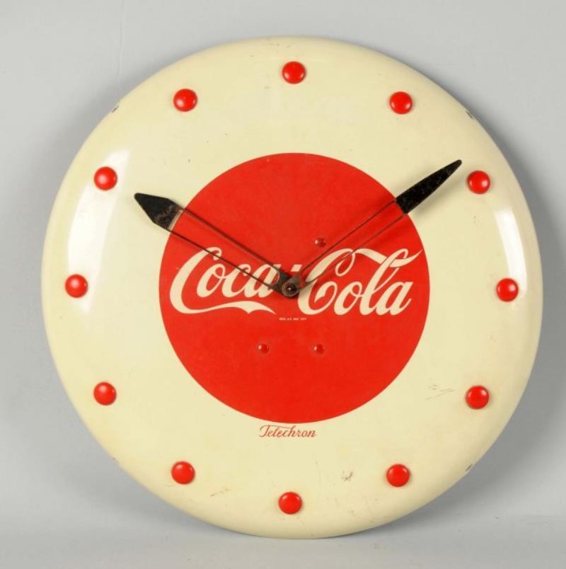 CocaCola Telechron Advertising Clock Value & Price Guide