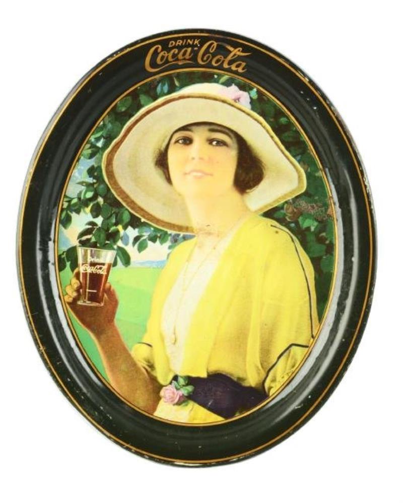 Large 1920 Coca-Cola Serving Tray.