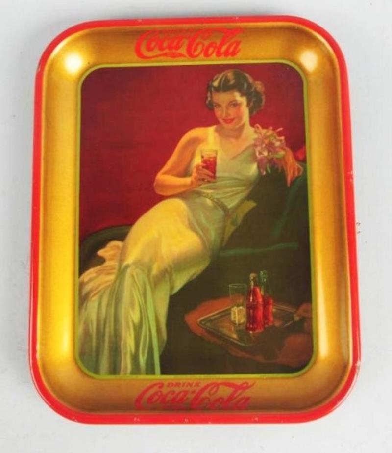 1936 Coca-Cola Serving Tray.