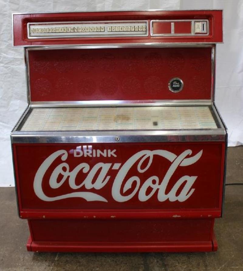 Rowe International Coca Cola Juke Box Model TI-1