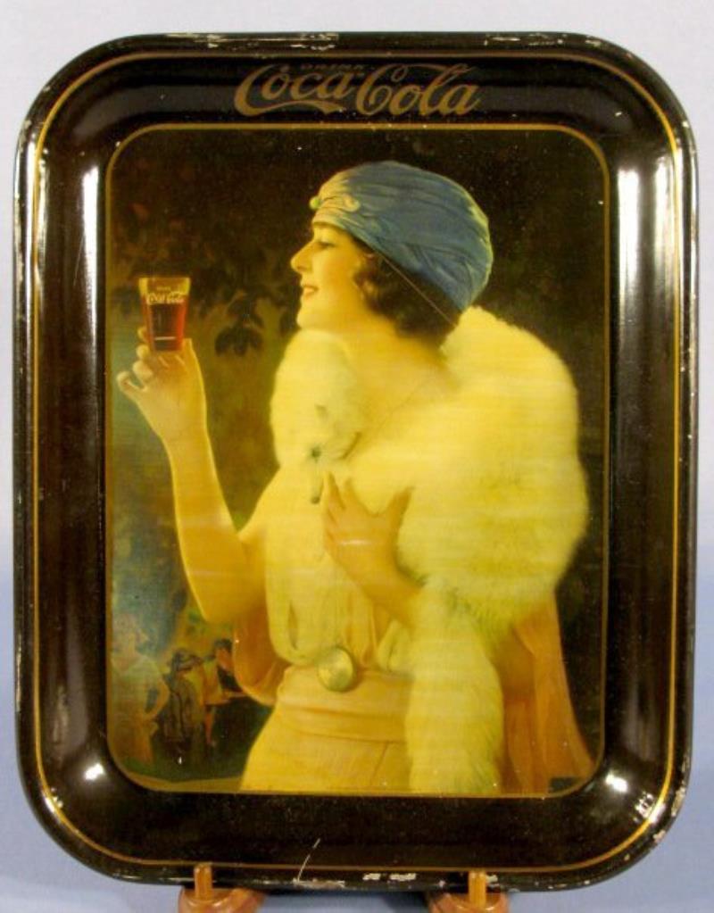1925 Coca Cola Advertising Tray