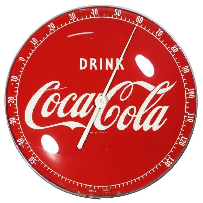 Drink Coca Cola Advertising Thermometer