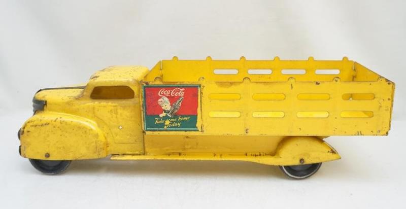 MARX PRESSED STEEL COCA-COLA 'SPRITE BOY' TRUCK