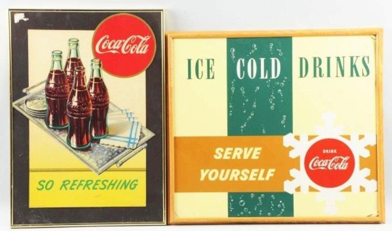 Coca-Cola Signs.
