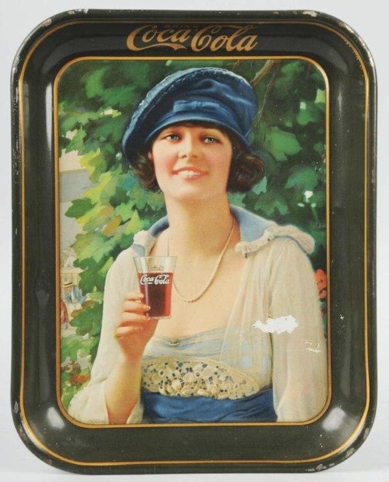1921 Tin Coca-Cola Serving Tray