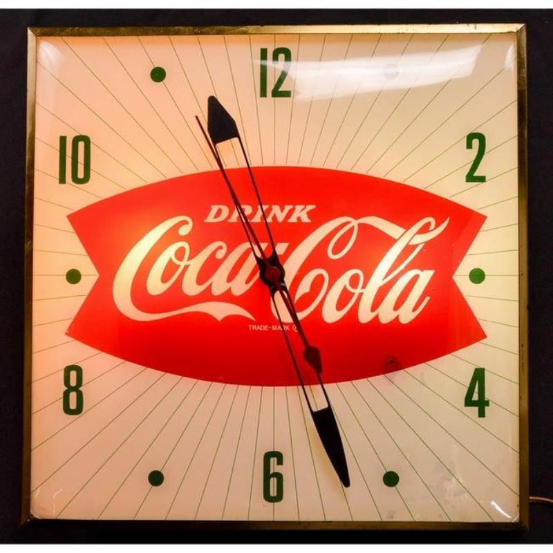 Coca-Cola Illuminated Clock