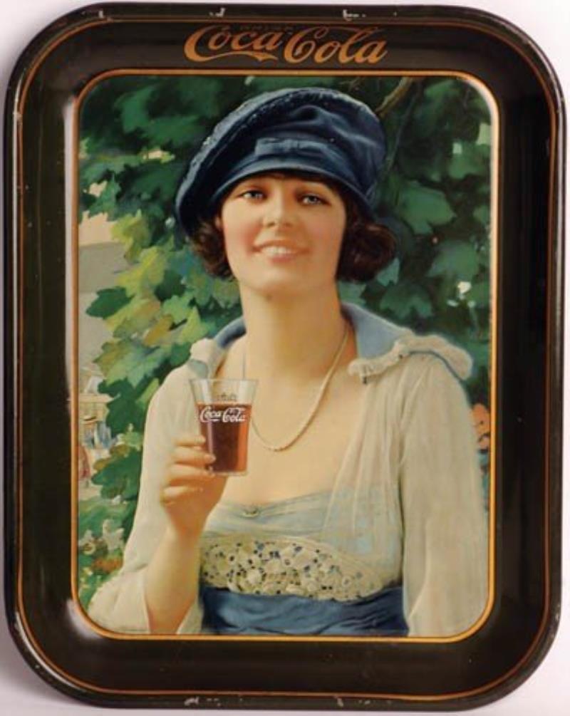 1921 COCA-COLA SERVING TRAY