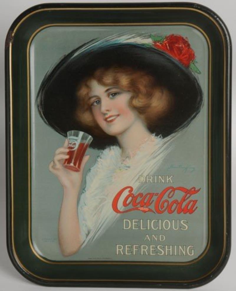 1913 Coca-Cola Serving Tray Value & Price Guide