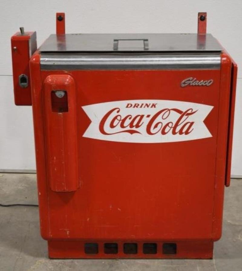 Vtg Coca-Cola Glasco Model GBV-50 Vending Machine