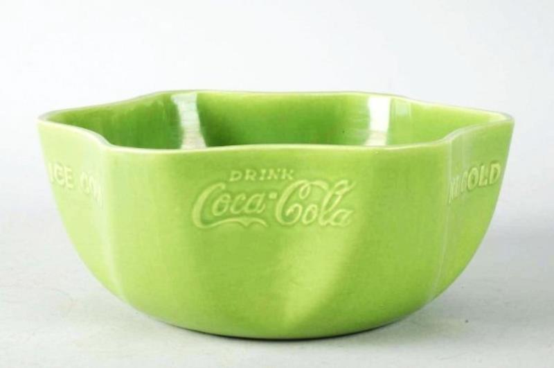 1930s Coca-Cola Vernonware Ice Bowl