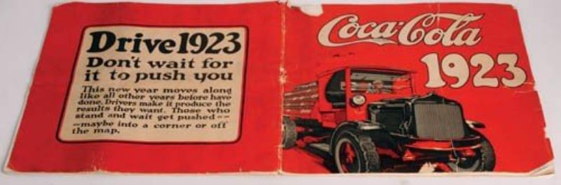 COCA-COLA 1923 LARGE FORMAT BOOK