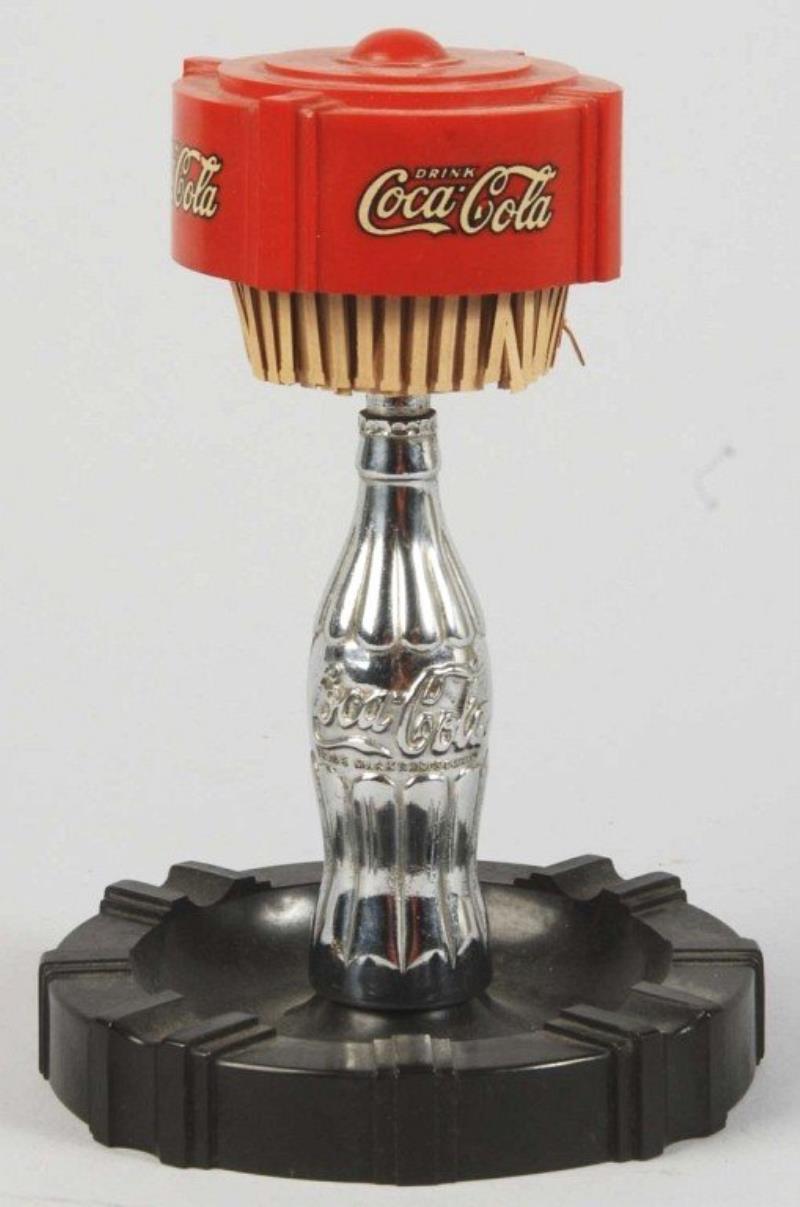 Coca-Cola Pullmatch Ashtray