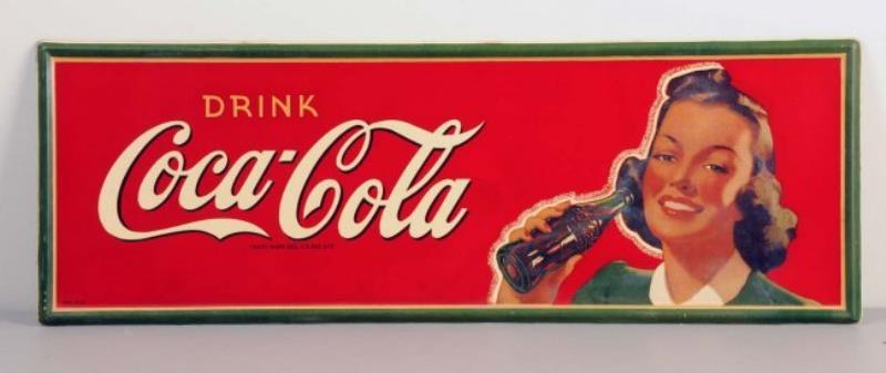 1940 Coca-Cola Tin Sign