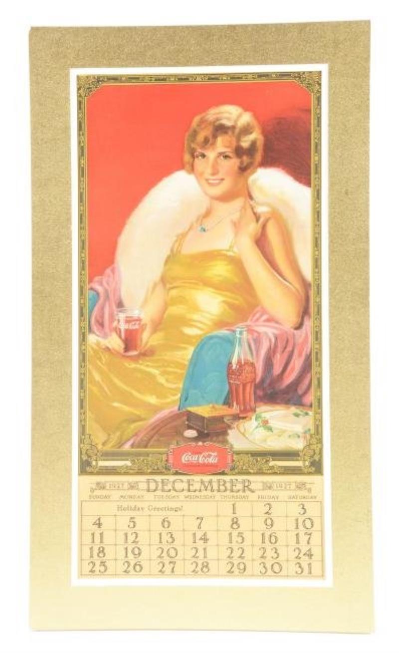 1928 Coca-Cola Advertising Calendar