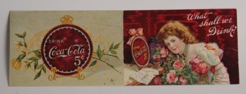 1901 COCA-COLA MENU