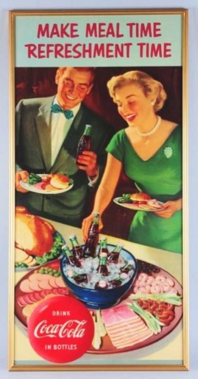 1953 Tall Coca-Cola Poster