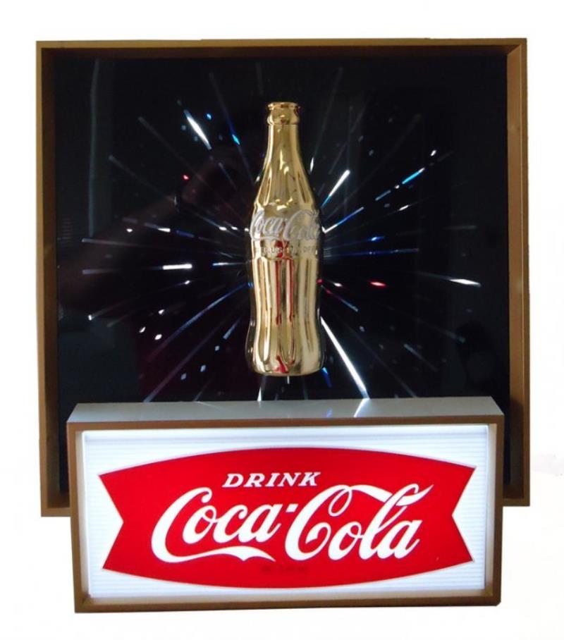 COCA-COLA LIGHT-UP SIGN 1960'S
