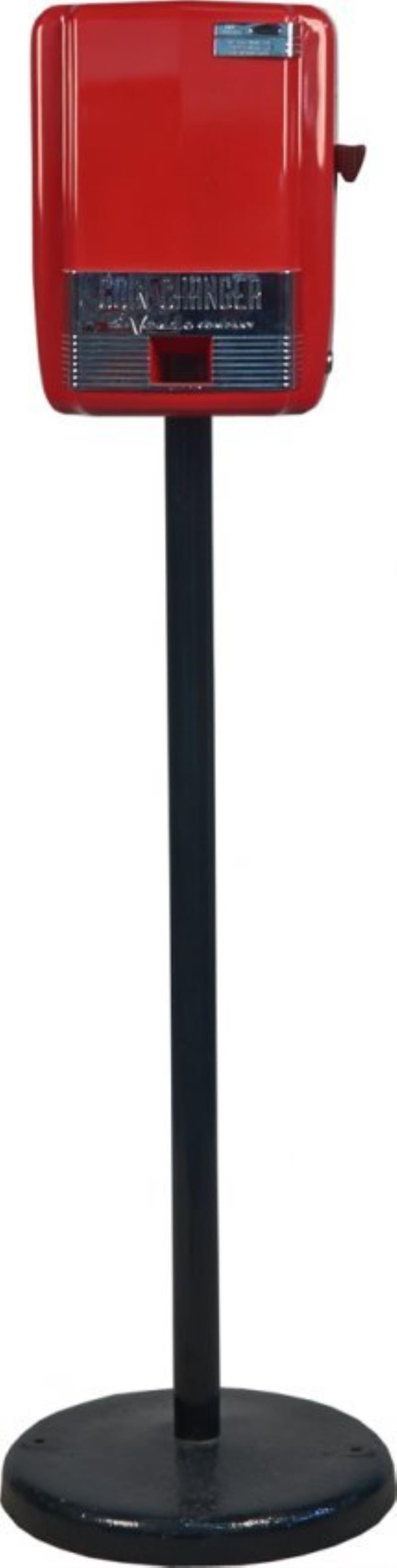 Restored Vendo Coca Cola Change Maker On Pedestal Base