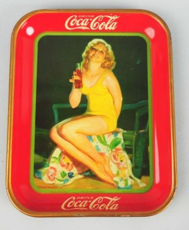 1932 Coca-Cola Serving Tray.