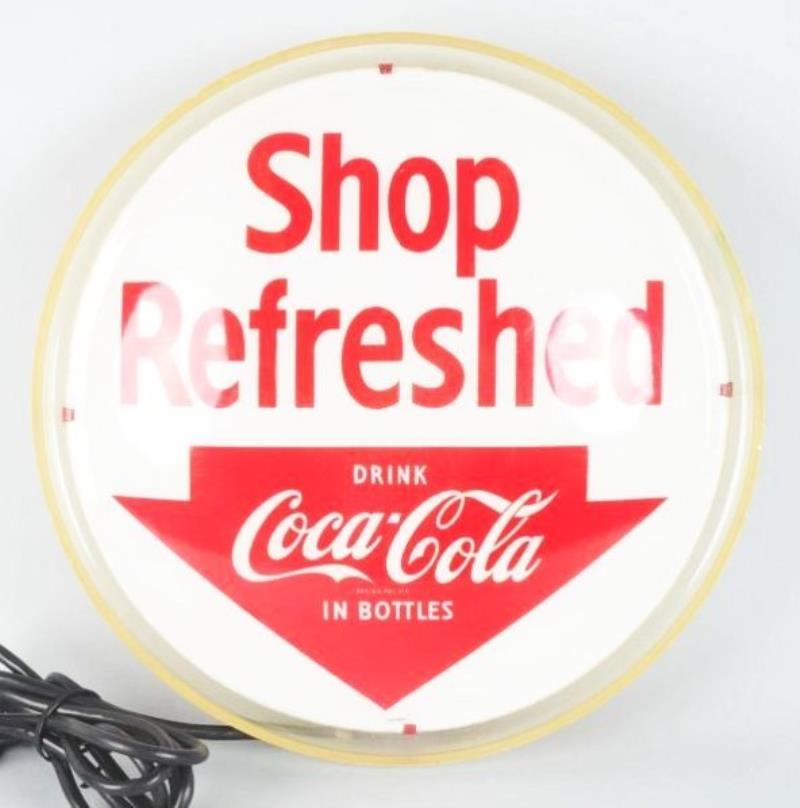 1950s Coca-Cola Halo Wall Sign.