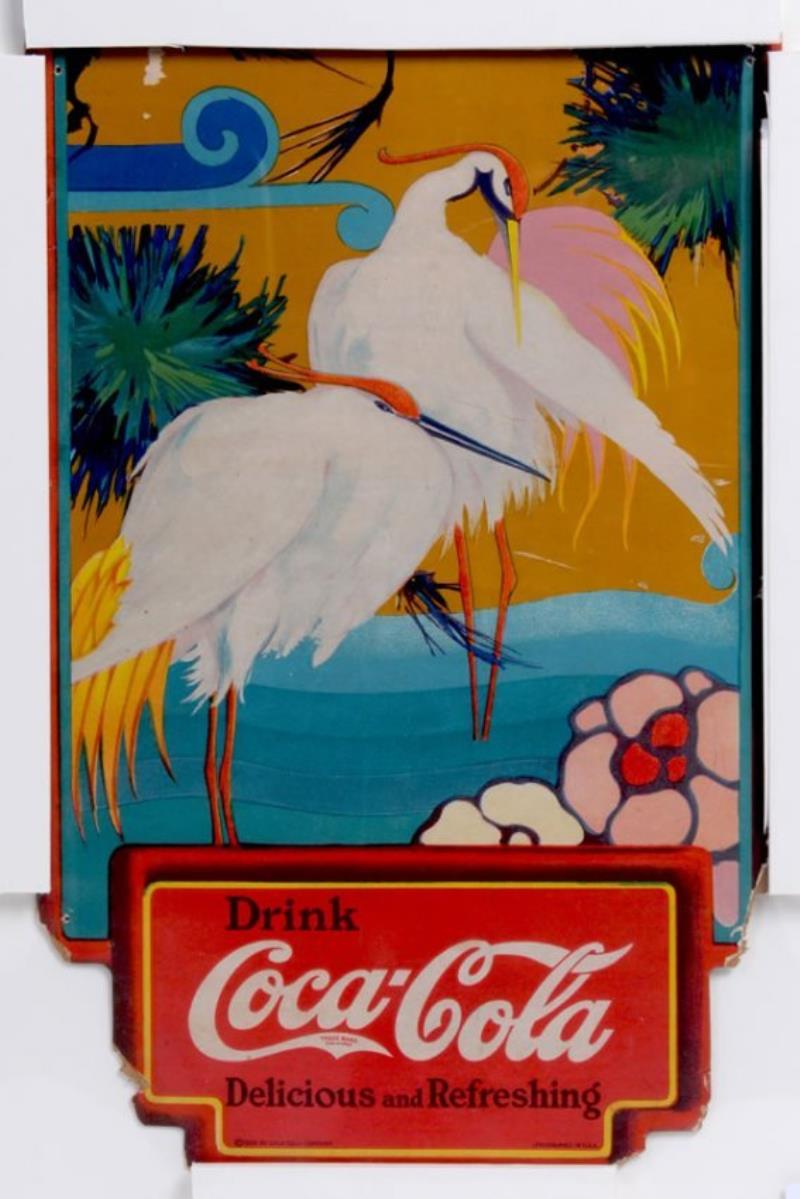 1926 COCA-COLA CARDBOARD FESTOON ELEMENT