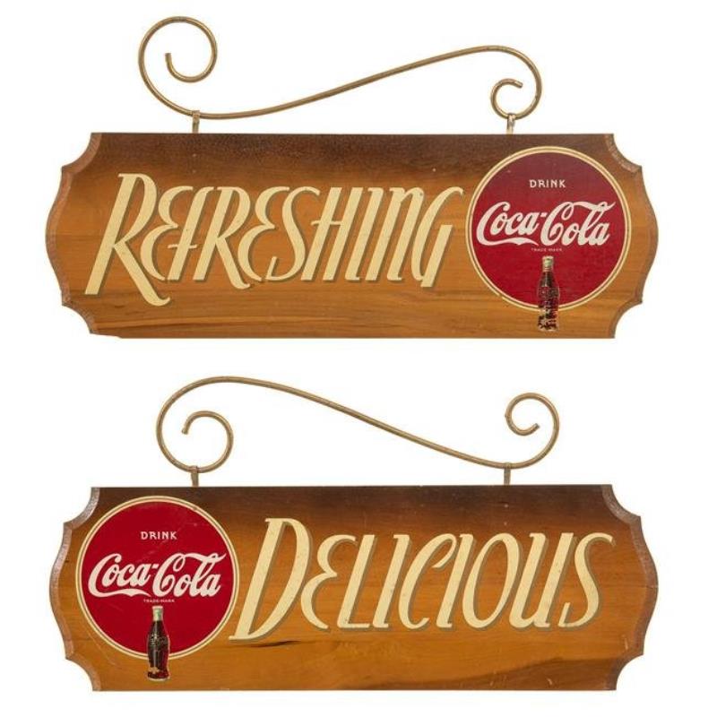 Coca Cola Delicious & Refreshing Kay Displays