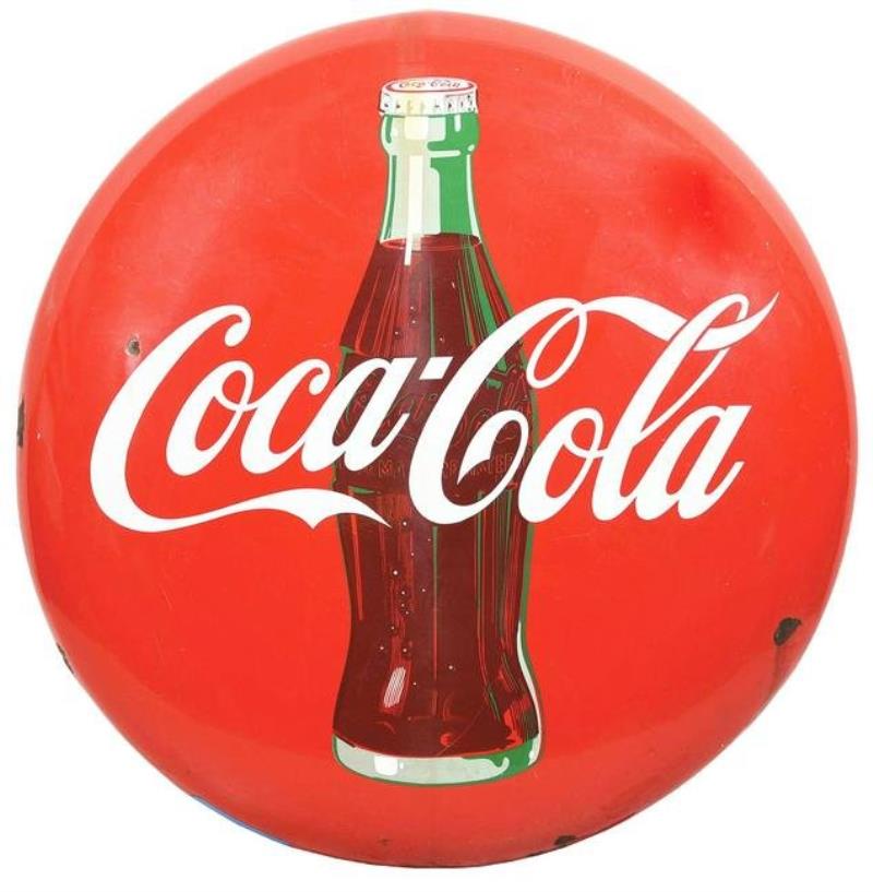 48" COCA-COLA BUTTON