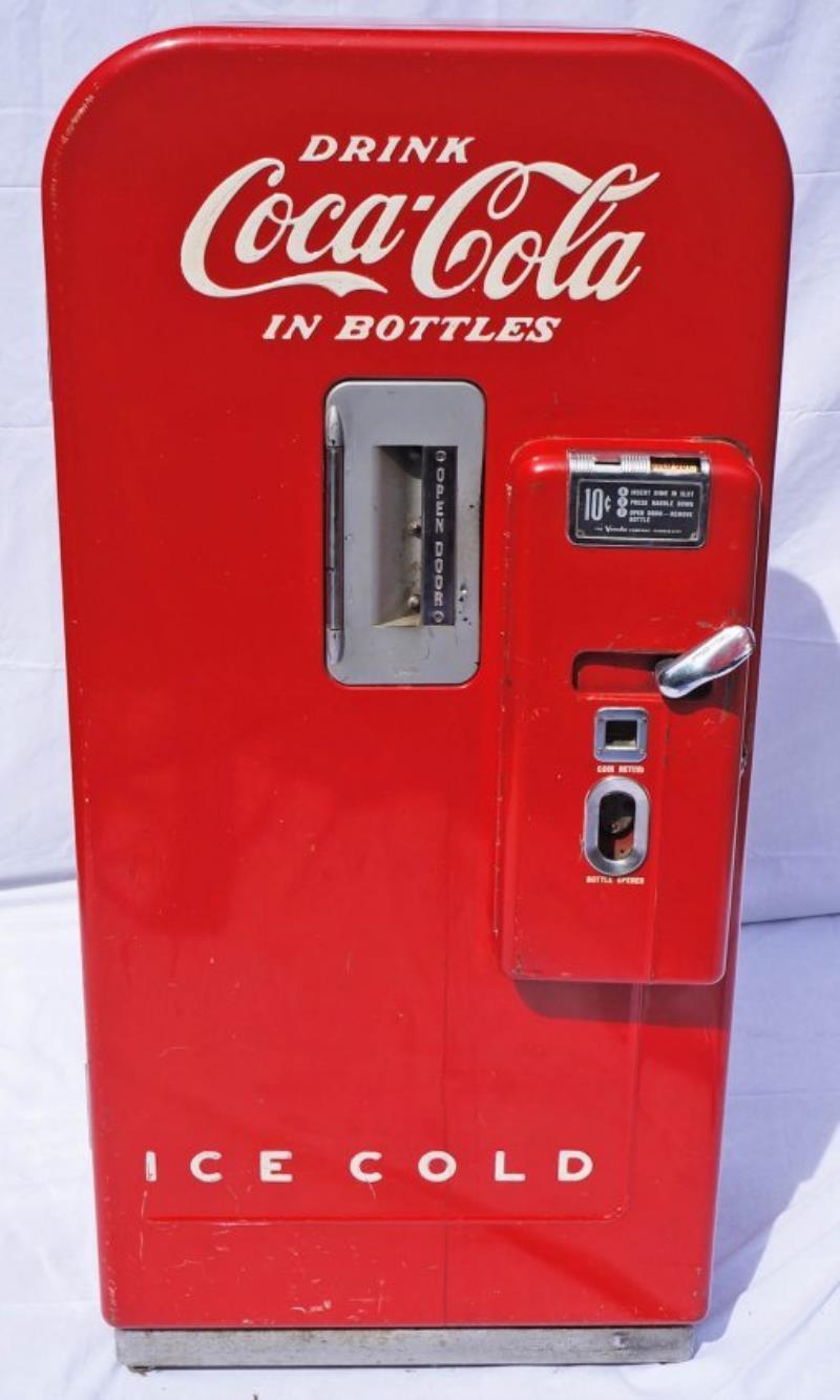 Vintage Coca-Cola Vendo V-39 Coin-Operated Vending