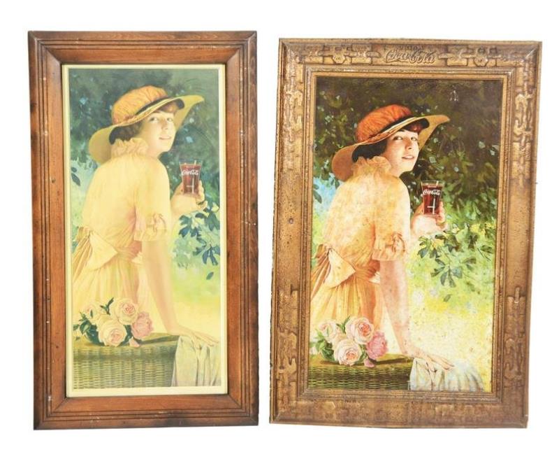 FRAMED COCA-COLA SIGNS