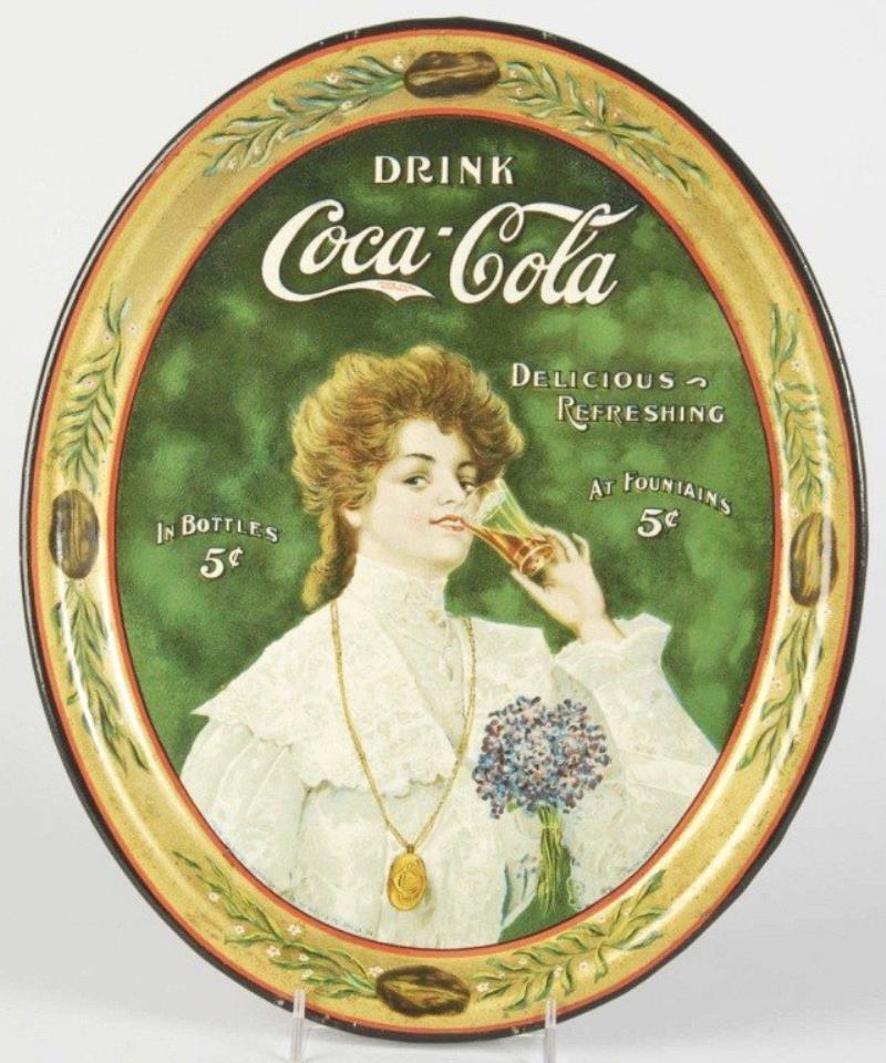 1906 Coca-Cola Serving Tray.