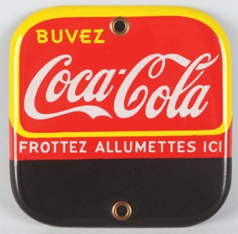 1940s Coca-Cola French Canadian Match Strike