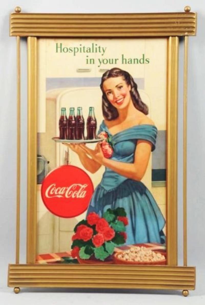 1948 Coca-Cola Poster & New Frame
