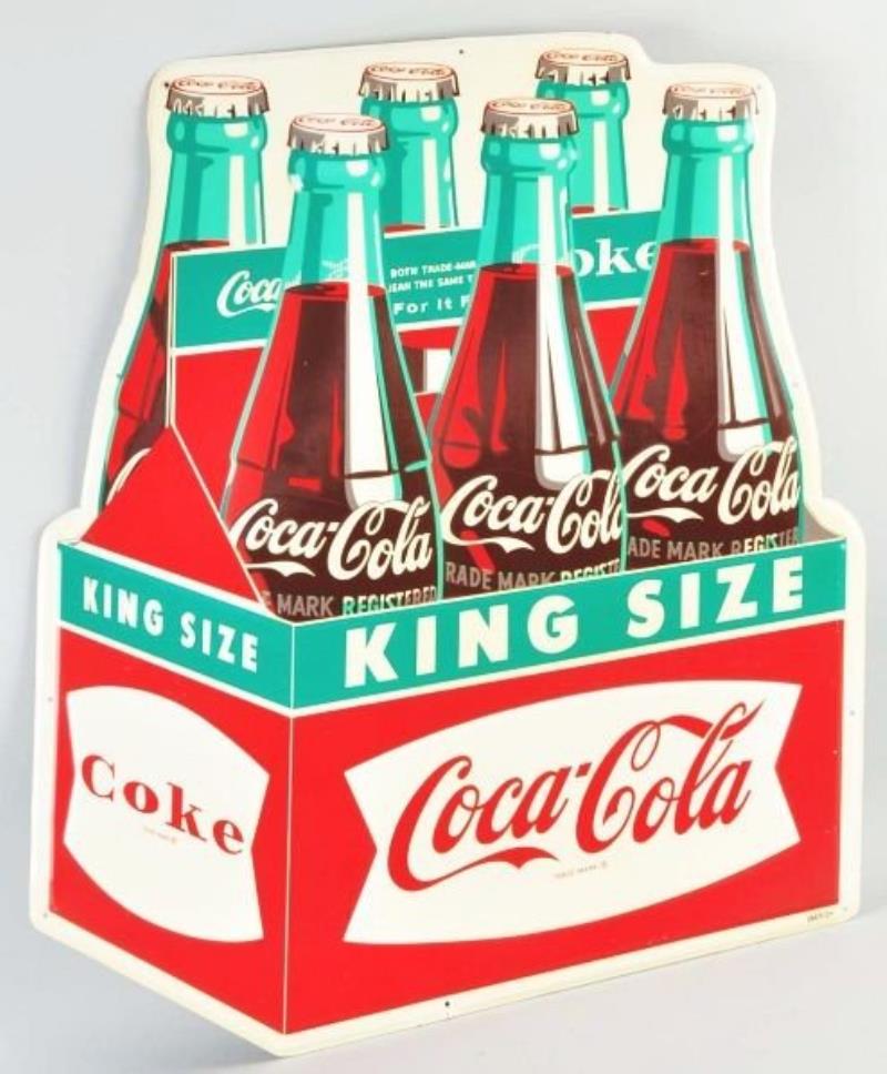 Coca-Cola Die-Cut 6-Pack Sign