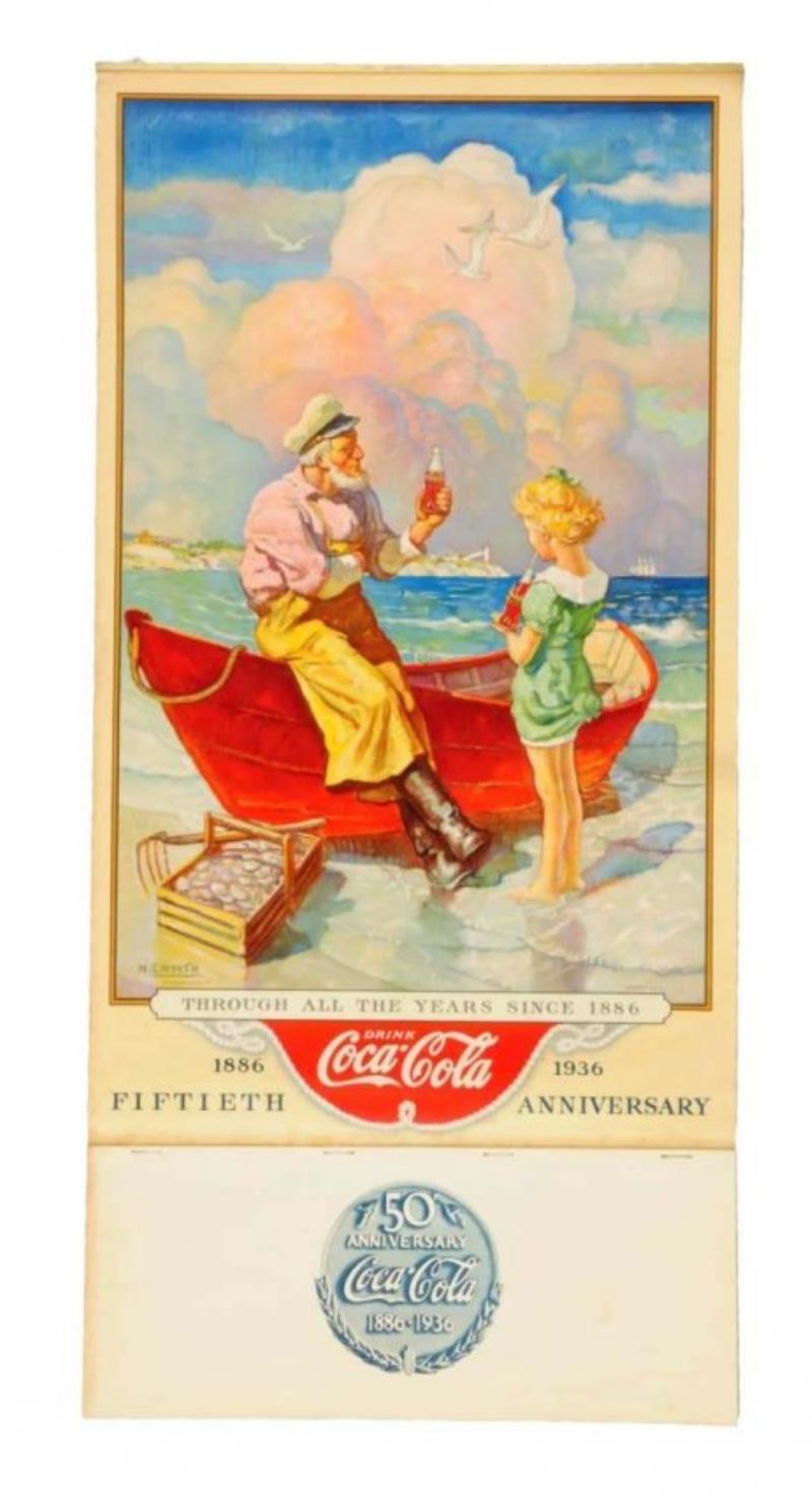 1936 Coca - Cola Calendar.