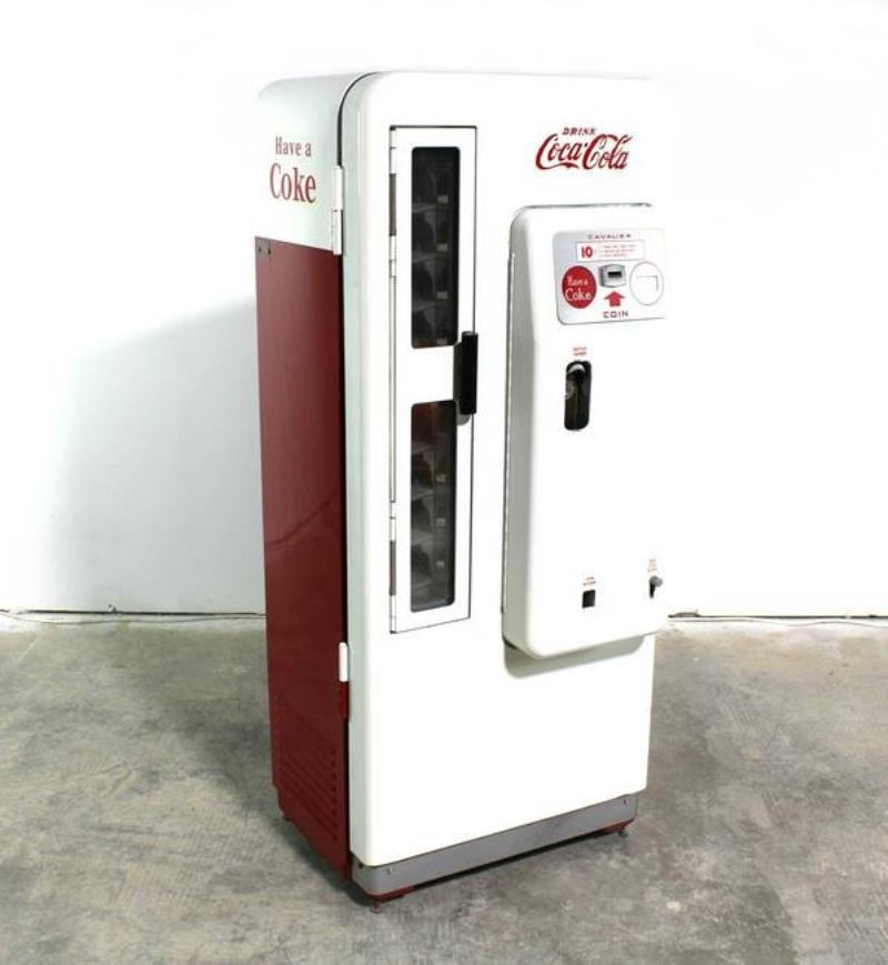 Cavalier 72 Coca Cola Coin Op Vending Machine