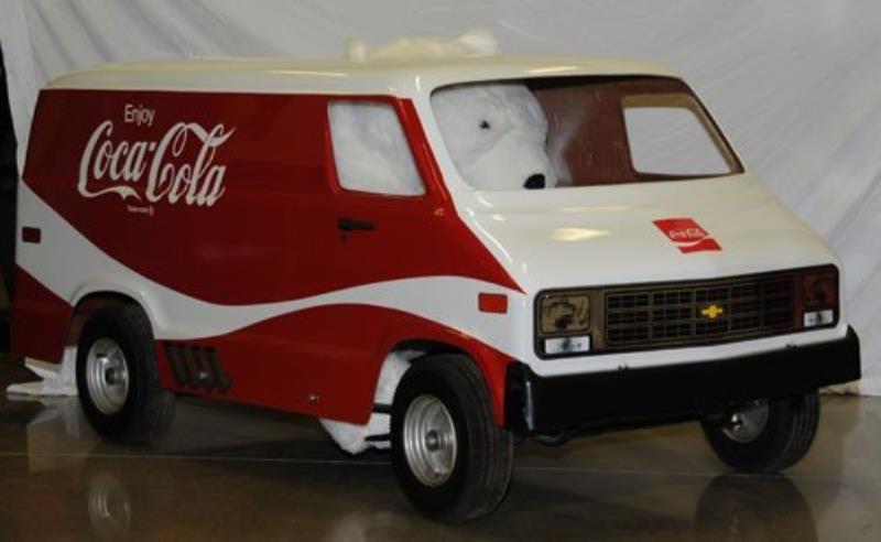 CHILD'S COCA-COLA CHEVY VAN