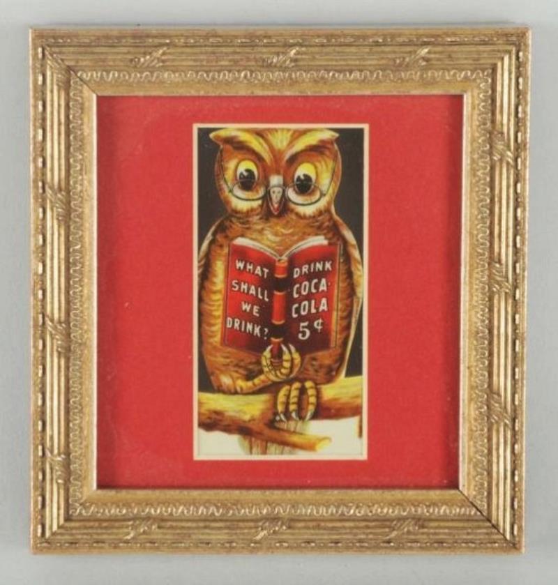 1906 Coca-Cola Owl Bookmark