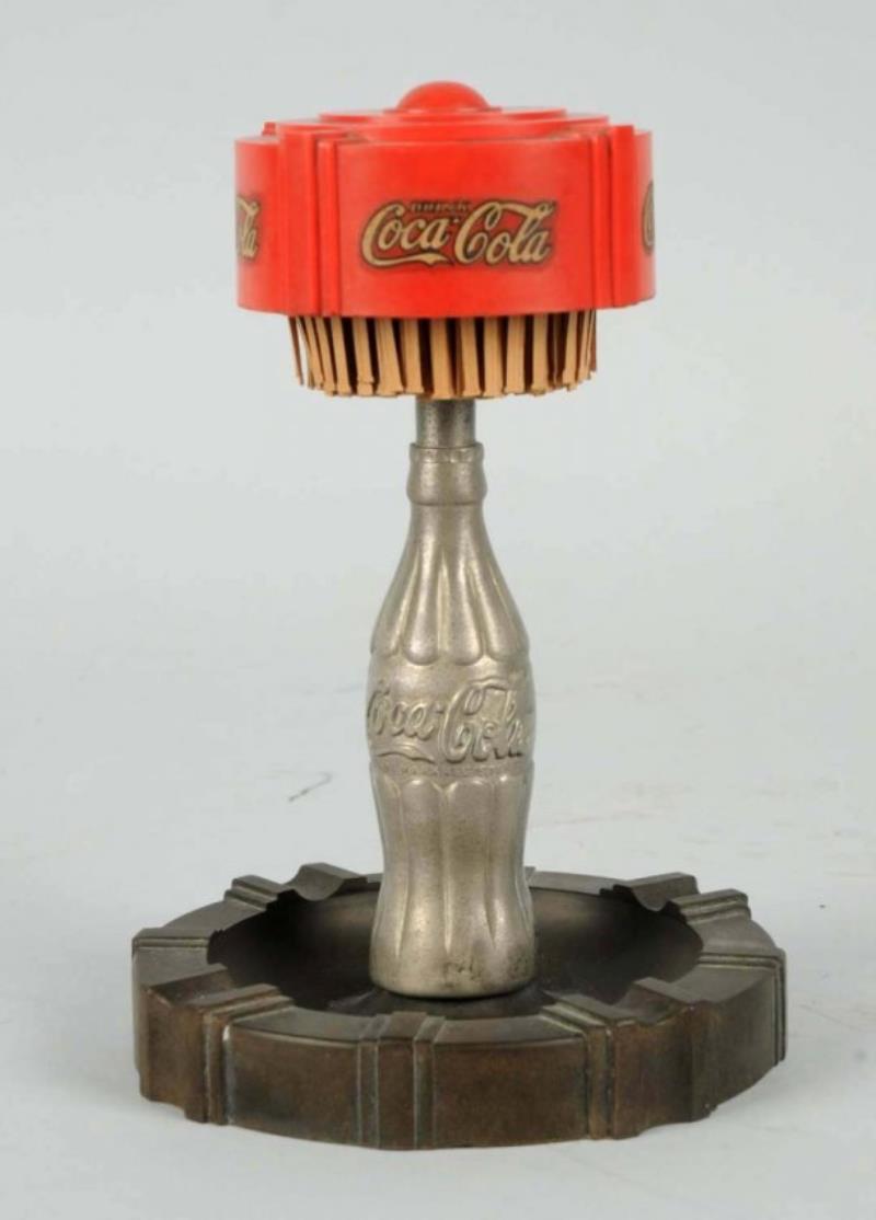 1930's Coca-Cola Pullmatch Ashtray Value & Price Guide