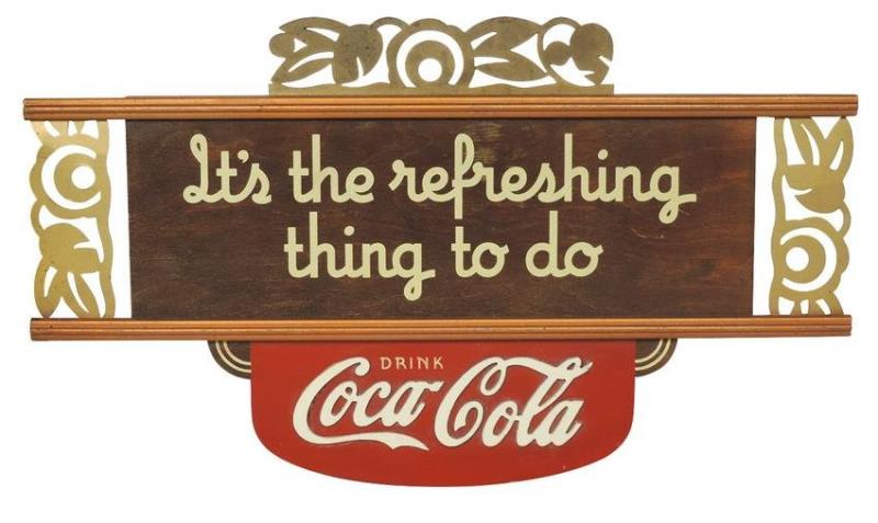 Coca-Cola Sign "It