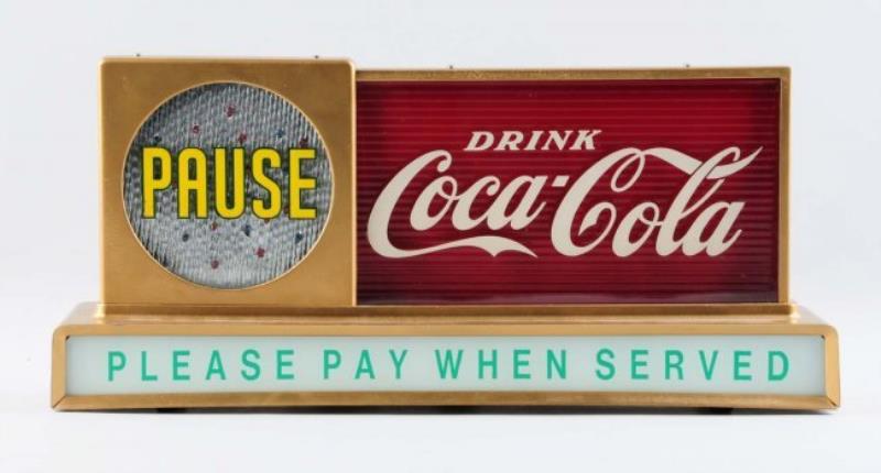 1950’s Coca Cola Countertop Motion Display