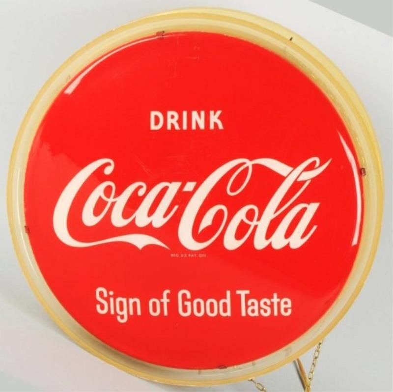 1950's Two-Sided Coca-Cola Lighted Sign