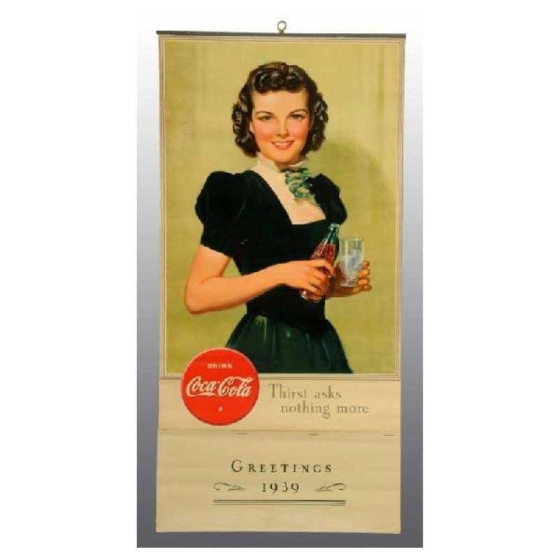 Coca-Cola 1939 Calendar