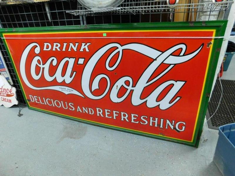 Vintage "Drink Coca-Cola" Sign