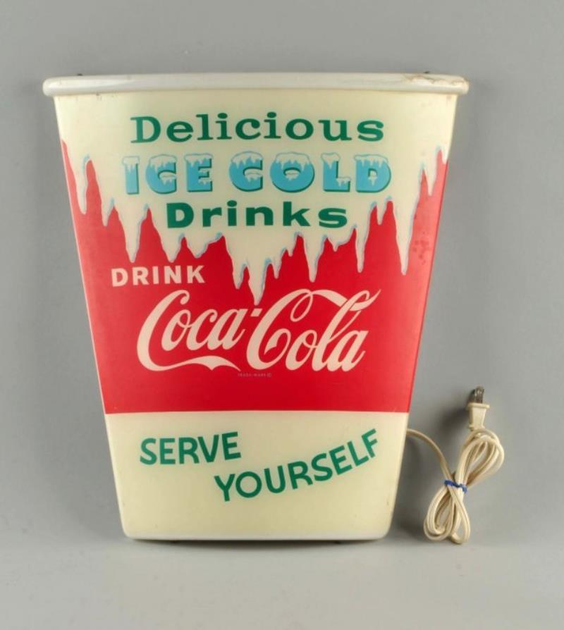 1950s Rare Coca-Cola Lighted Sign