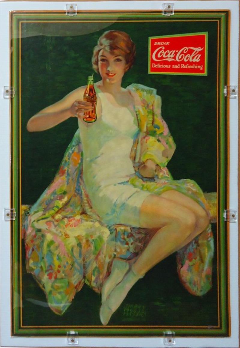 COCA-COLA CARDBOARD 1928