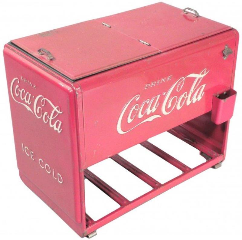 Salesman Sample Coca Cola Glasscock Cooler