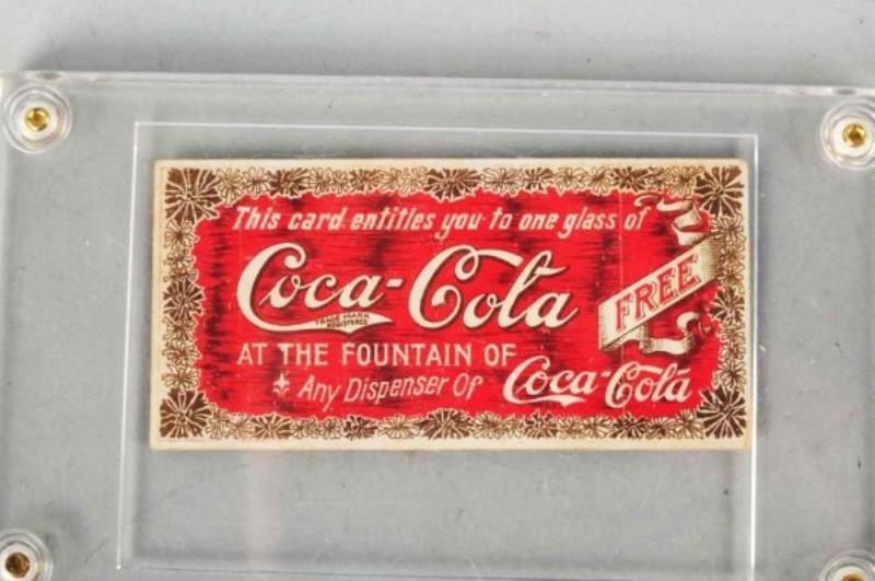 1901 Coca-Cola Coupon